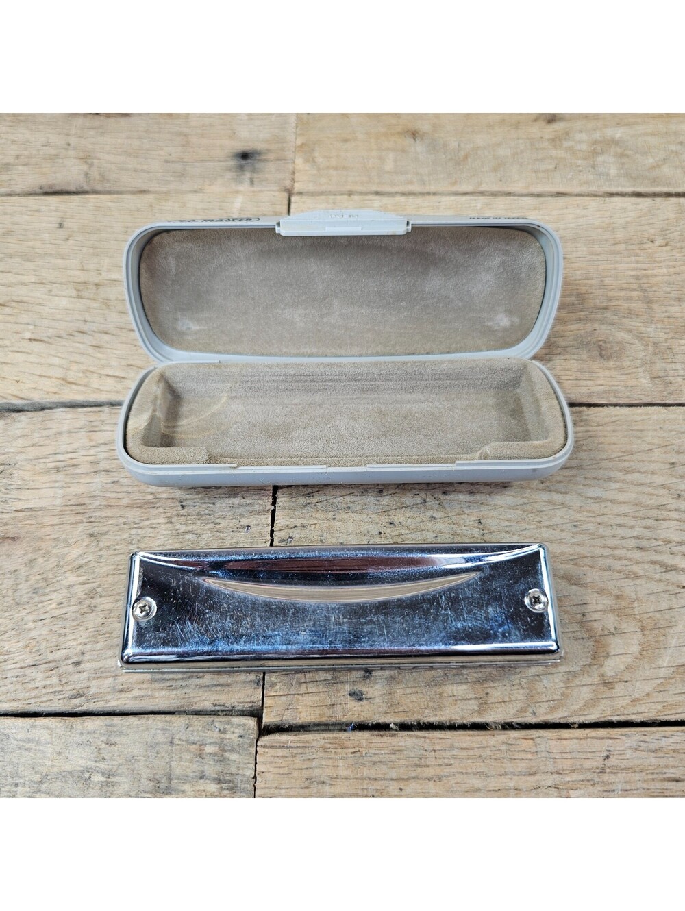 Suzuki MR-350 Harmonica w/ Original Suzuki Hard Case Made in Japan F#